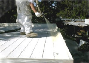 Commercial spray foam insulation